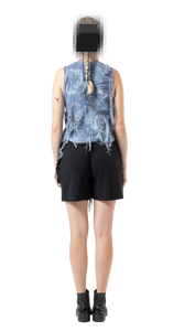 Panelled Short Pants