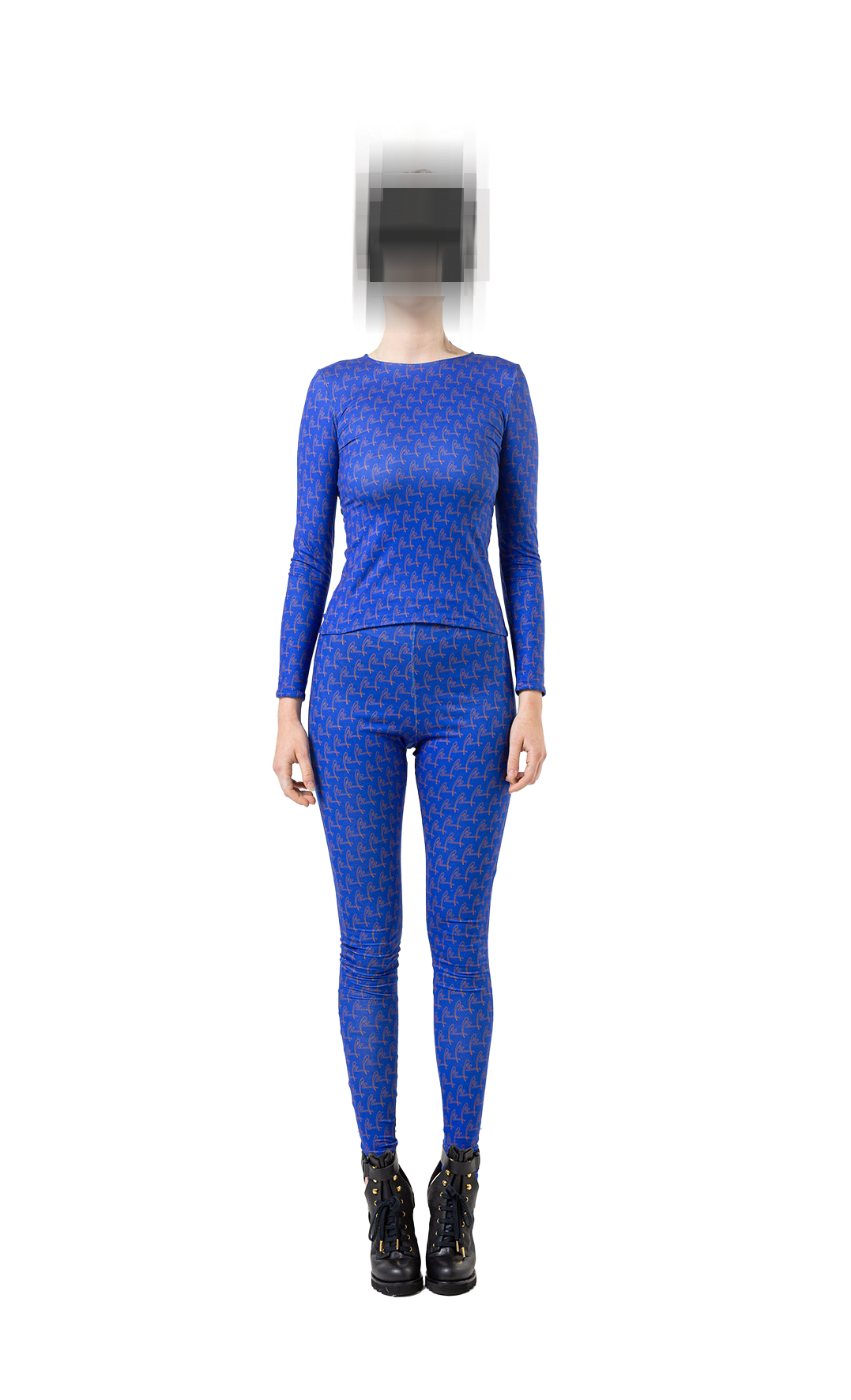 [SERIES BODYSUITS] Border-neck Body Top