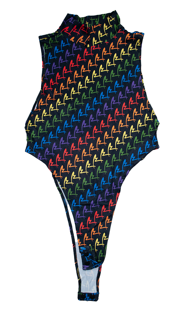 [SERIES BODYSUITS] Sleeveless high-leg Bodice